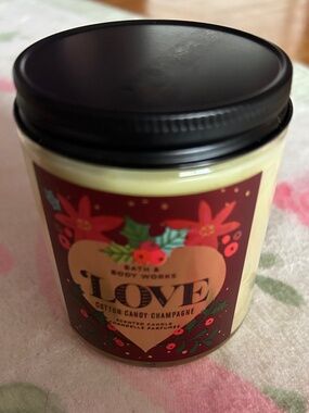BBW Cotton Candy Champagne Single Wick Candle